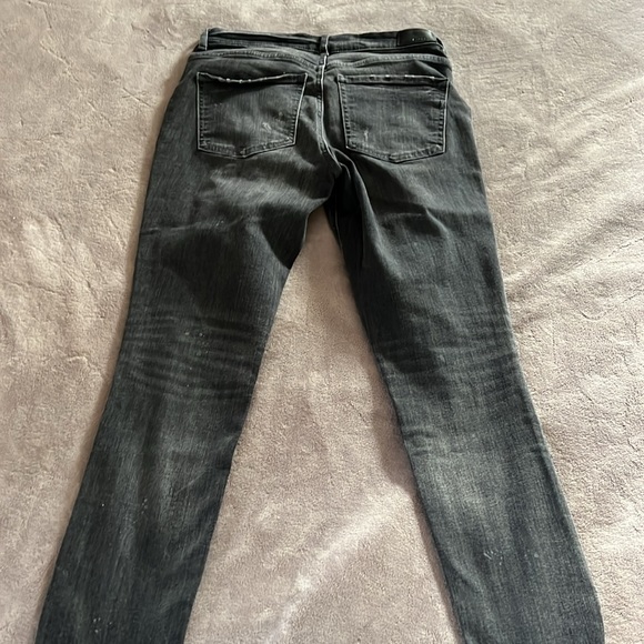 Express Jeans Stretch Denim Perfect Ankle High Rise 8L - Picture 4 of 5